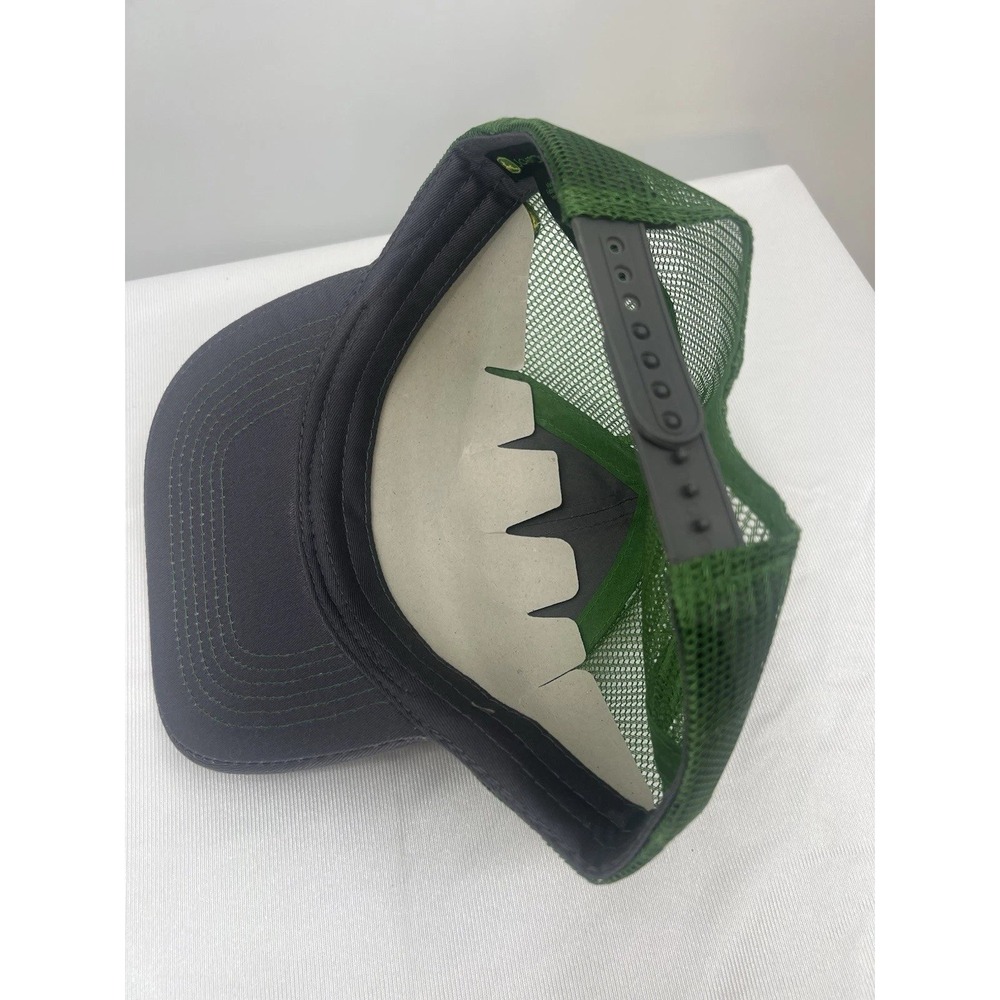 John Deere Gorpcore Reynolds TruckerHat Mens OS Workwear Farmcore Gray Green NWT - Picture 5 of 6
